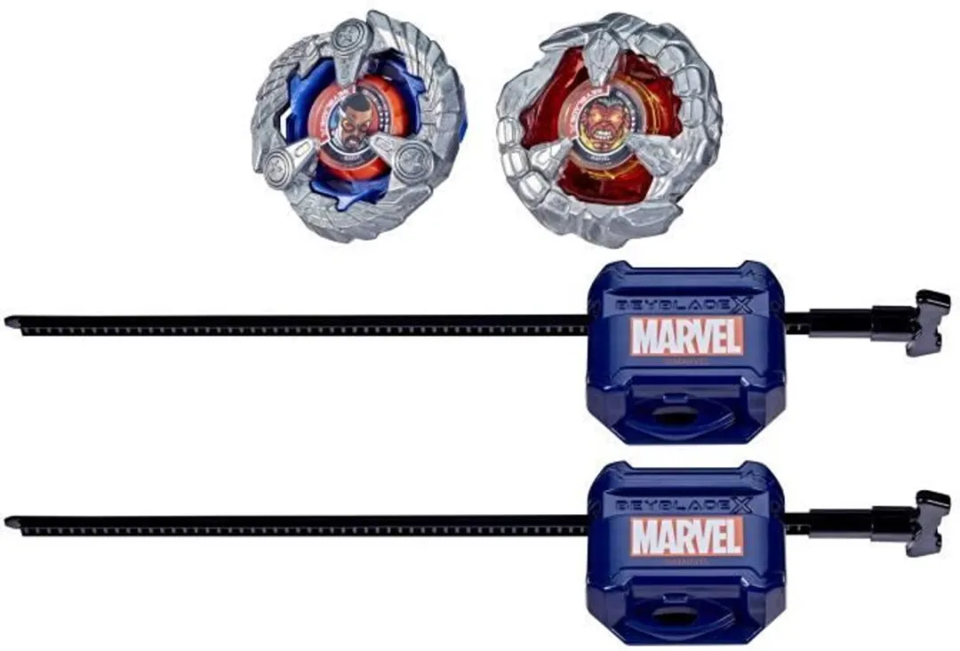 Hasbro Beyblade X Marvel Captain America vs. Red Hulk - Multi
