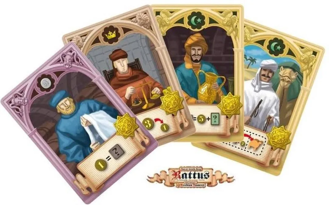 White Goblin Games Rattus Mini Expansion 1 Arabian Traders WGG1322