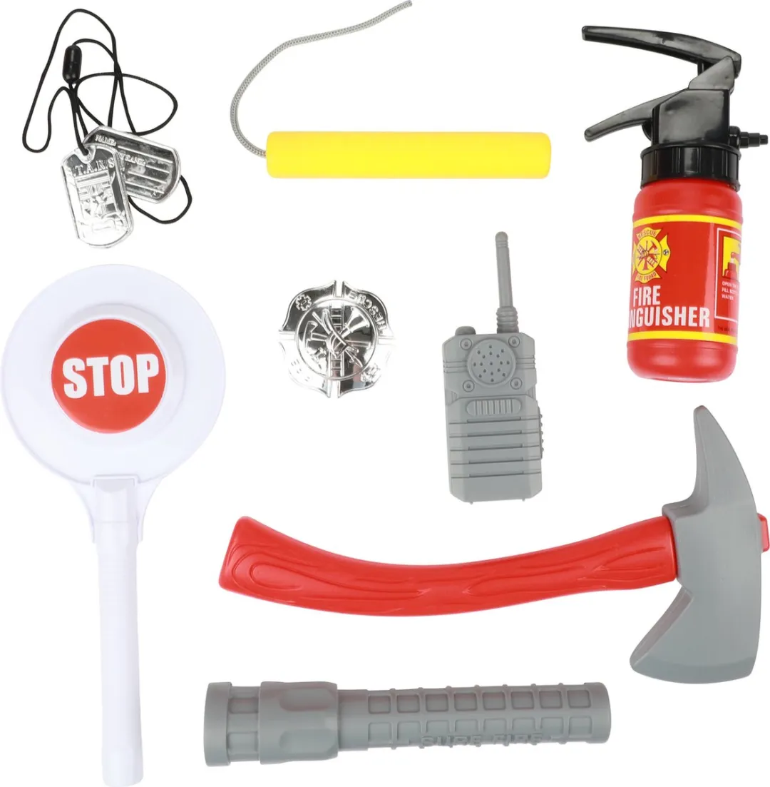 Toi-Toys Fire Fighter Brandweerkoffer - Blauw