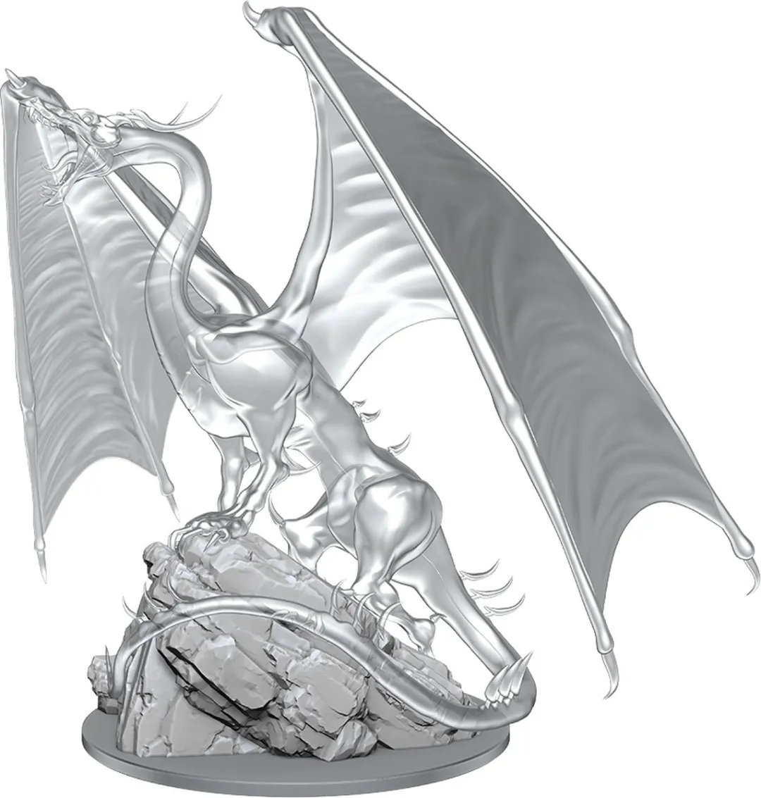 Wizkids D&D Nolzur's Marvelous Miniatures Young Emerald Dragon