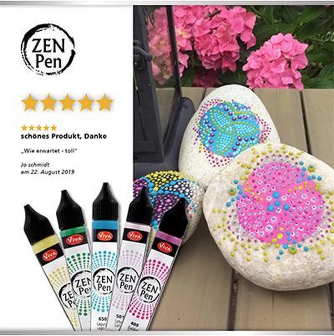 Viva Decor Zen-Pen Set 3 Stuks - Tag am Meer