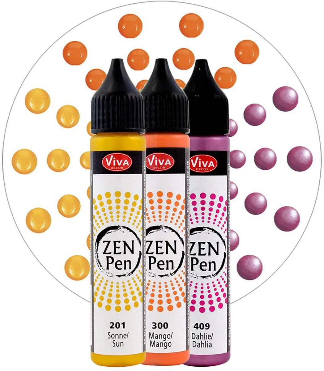 Viva Decor Zen-Pen Set 3 Stuks