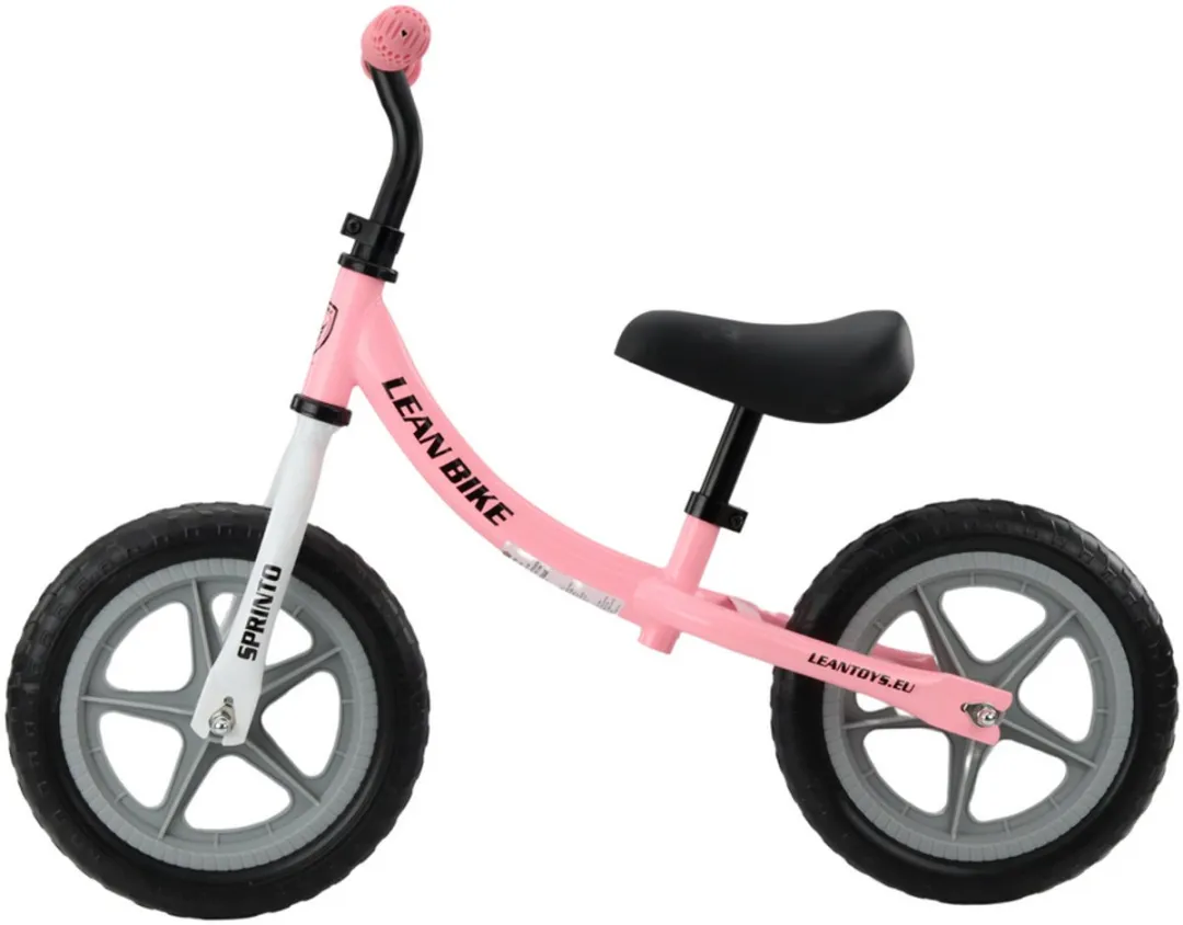 Lean Toys Sprint Balance Bike 12inch - Roze