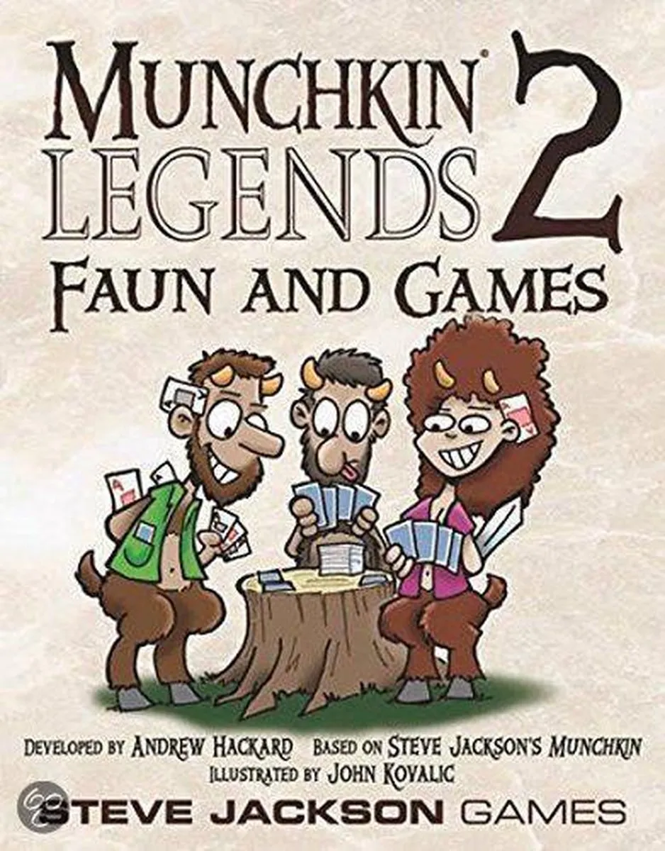 Steve Jackson Games Munchkin Legends 2 Faun and Games - 3-6 Spelers