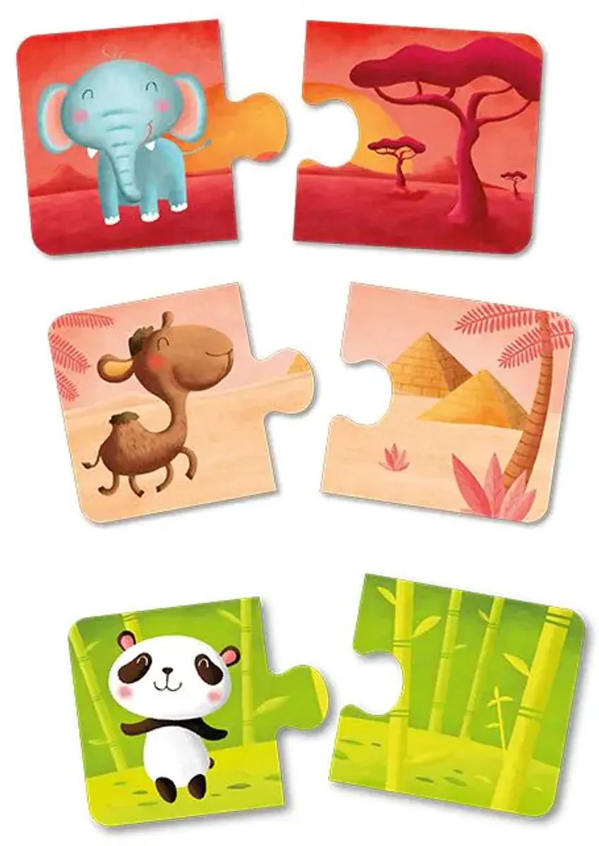 Eurekakids Dierenpuzzel Mint - 28 Stukjes