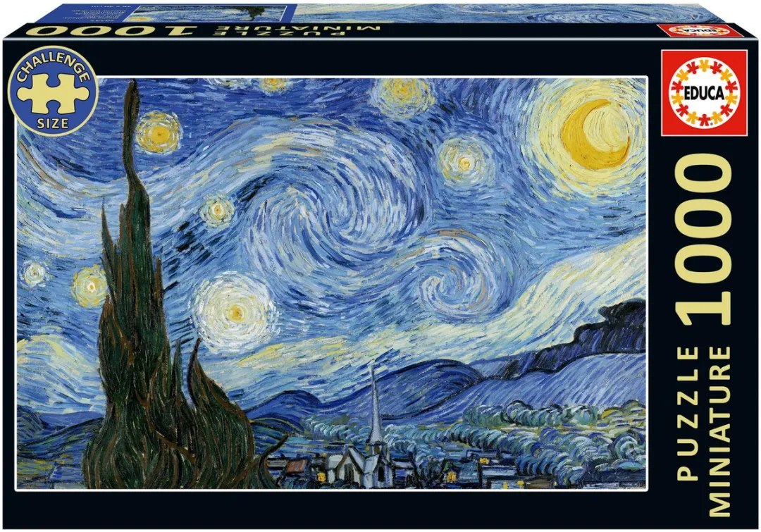 Educa Miniatura Noche Estrellada Puzzel 1000 Stuks