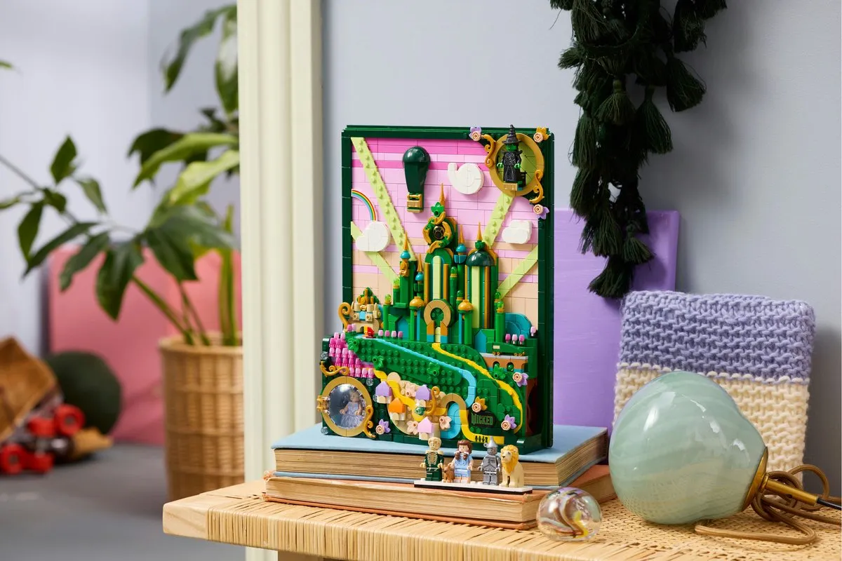 LEGO Wicked Emerald City Muurkunst 75685 - 1518 Stukken - 6 Minifiguren