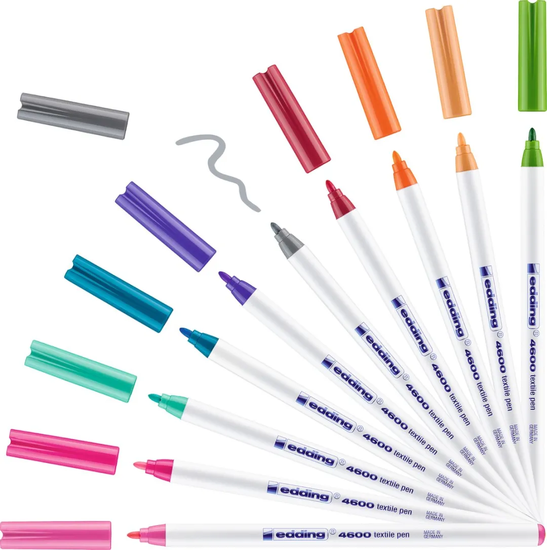 edding 4600 Textielstift Set