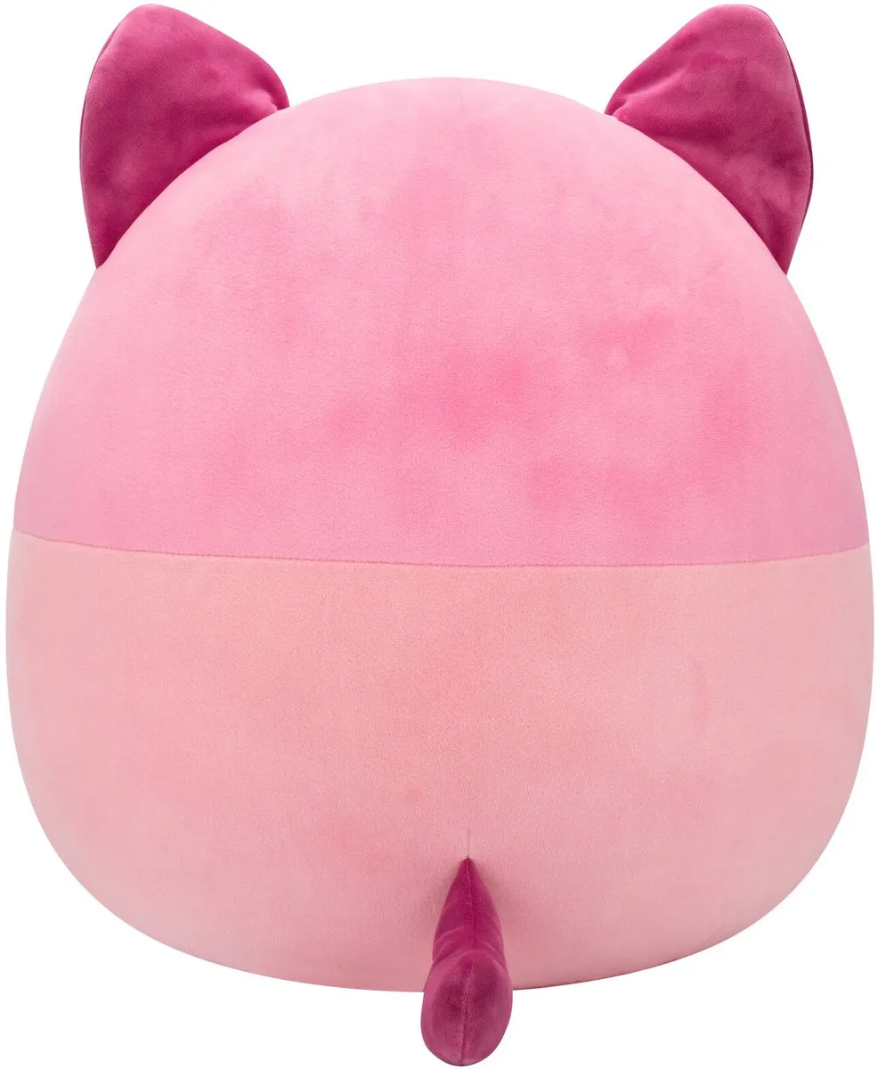 Squishmallows Medium Herbie Plush 30cm - Roze met Witte Buik