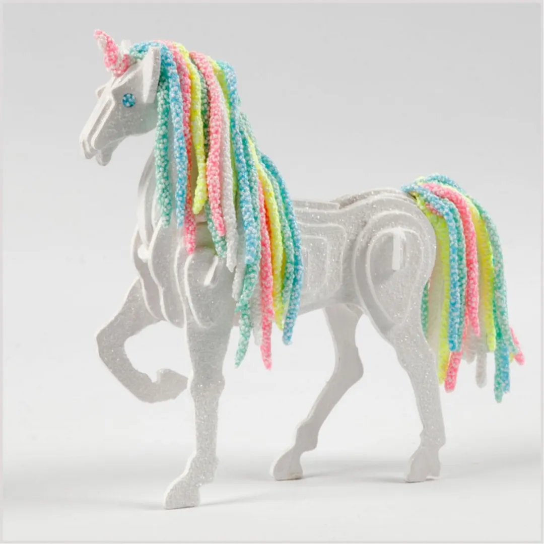 Creativ Company 3D Puzzel Paard - Bruin