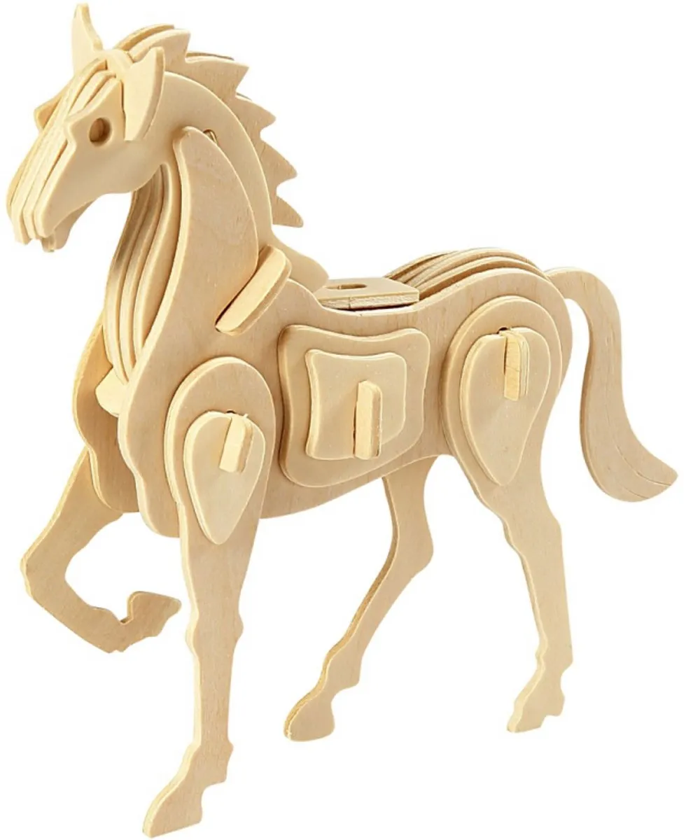 Creativ Company 3D Puzzel Paard