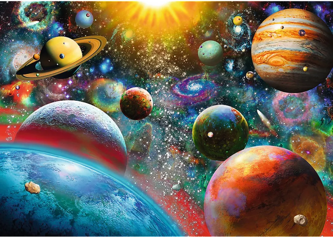Trefl Puzzel Universum 1000 Stuks Multicolor
