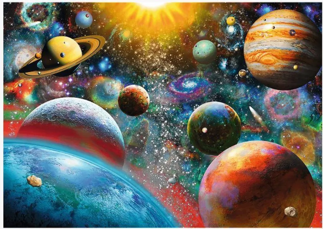 Trefl Puzzel Universum 1000 Stuks Multicolor