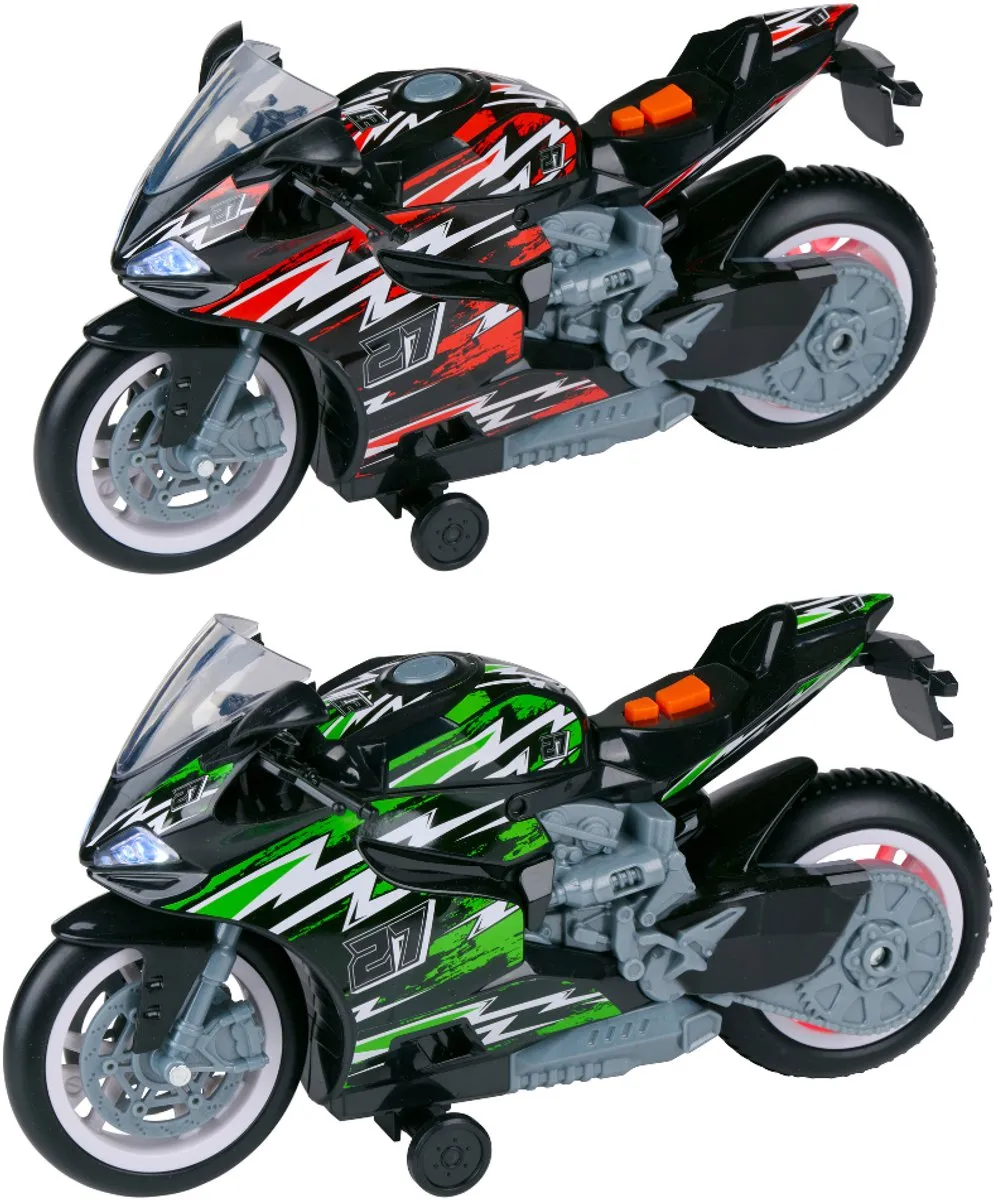 Eddy Toys Wheelie Motor Speelgoed