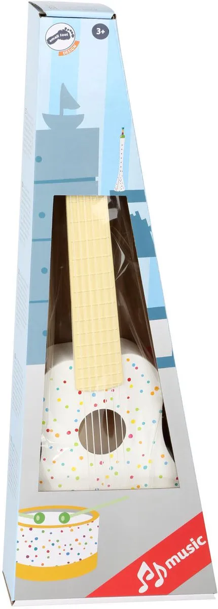 Small Foot Houten Gitaar 53cm - Wit