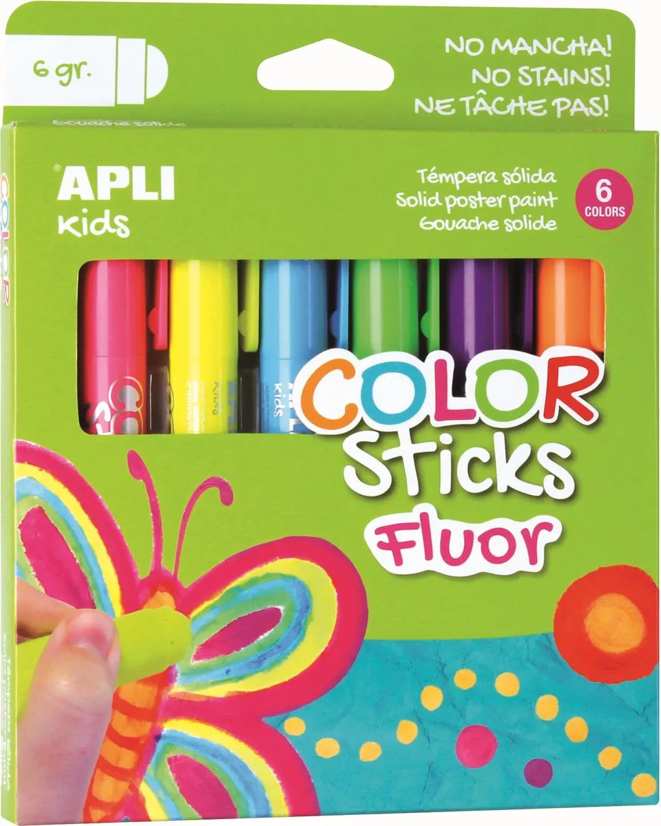 Apli Kids Color Stick Fluor