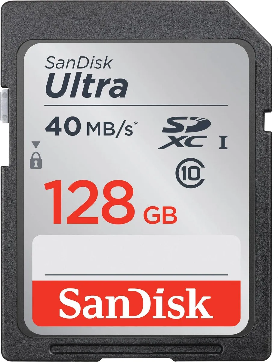 SanDisk Ultra SDSDU-128G-U46 Geheugenkaart 128GB