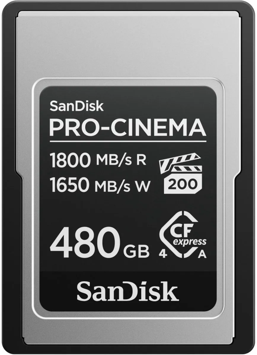 SanDisk CF Express Pro Cinema 480GB SDCFEA-480G-GN4NN