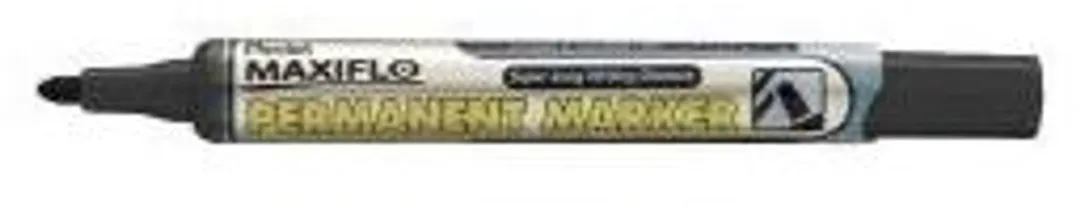 Pentel NLF50 Maxiflo Viltstiften - 12 Stuks Zwart