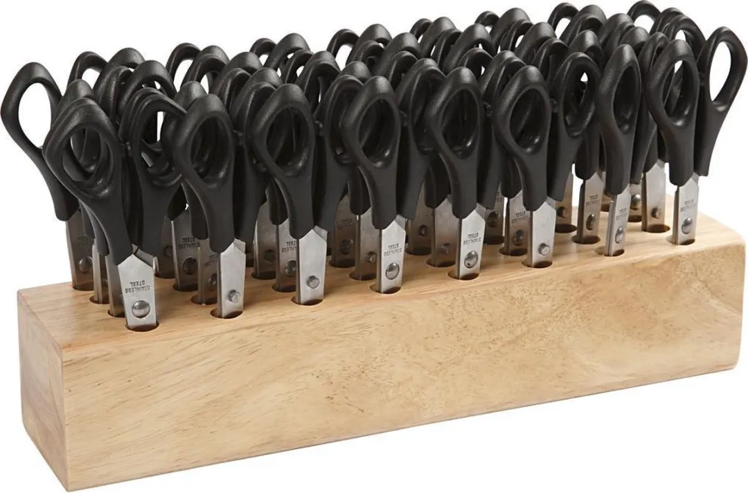 Creativ Company Schoolscharen met rek 21cm - Rechtshandig