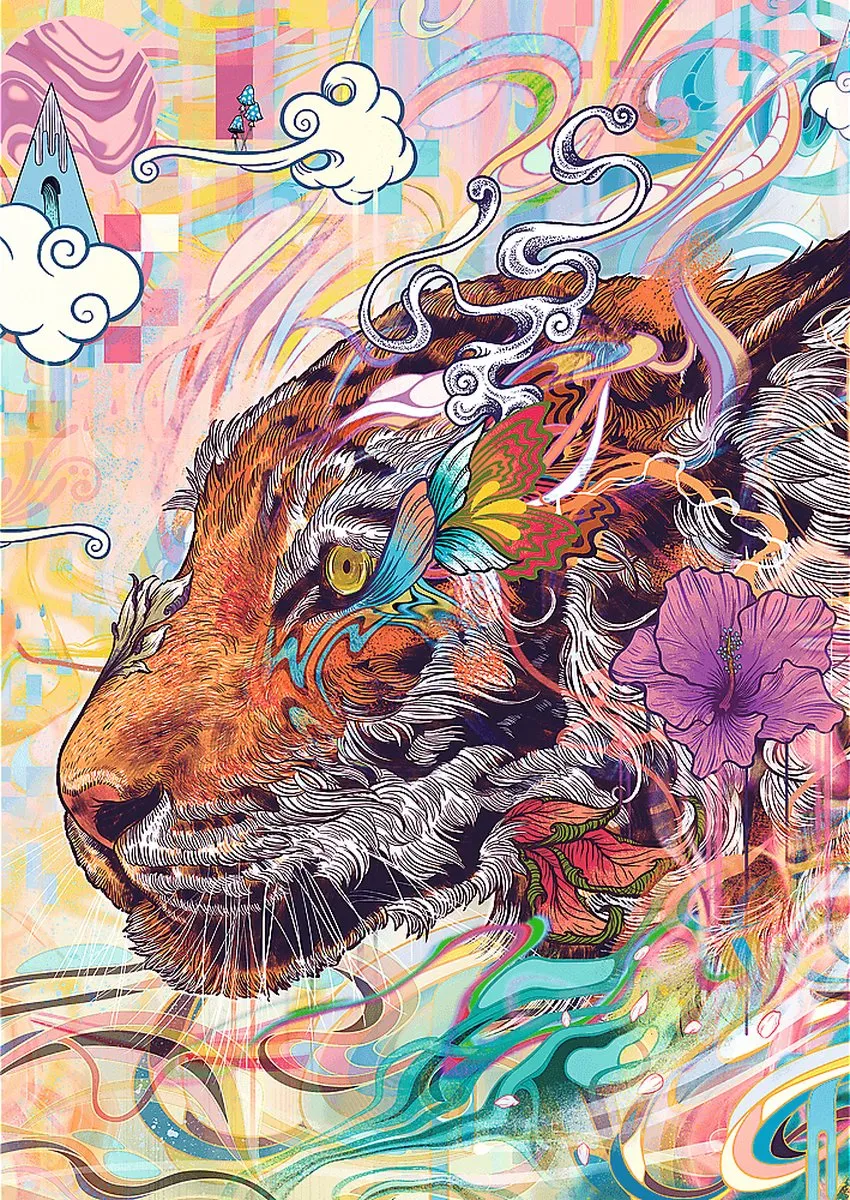 Trefl Nebulous 500 Stuks Puzzle - 500UV - Multicolor