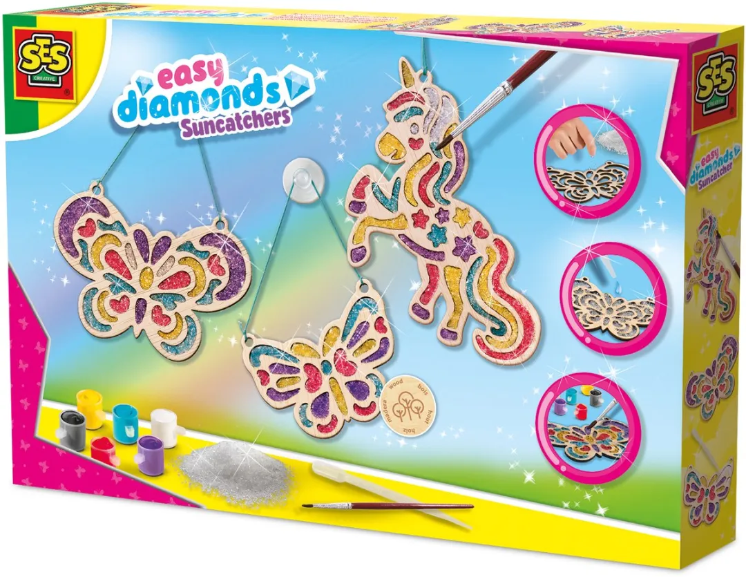 SES Creative Easy Diamonds Suncatchers