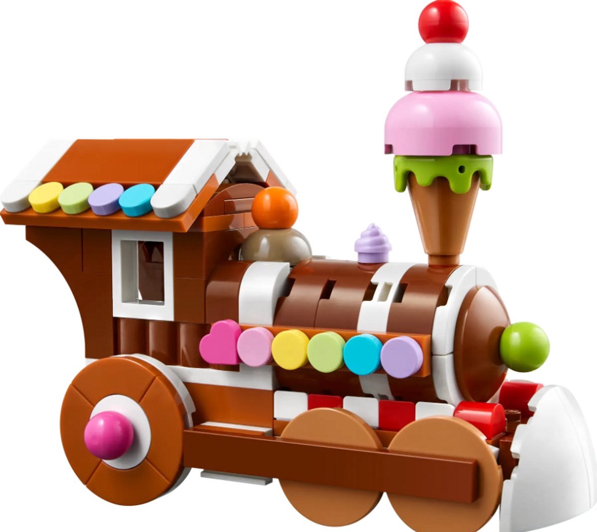 LEGO Kerst Creator 40777 Celebration Series: Gingerbread Train Ornament - Vieringenserie: peperkoektrein