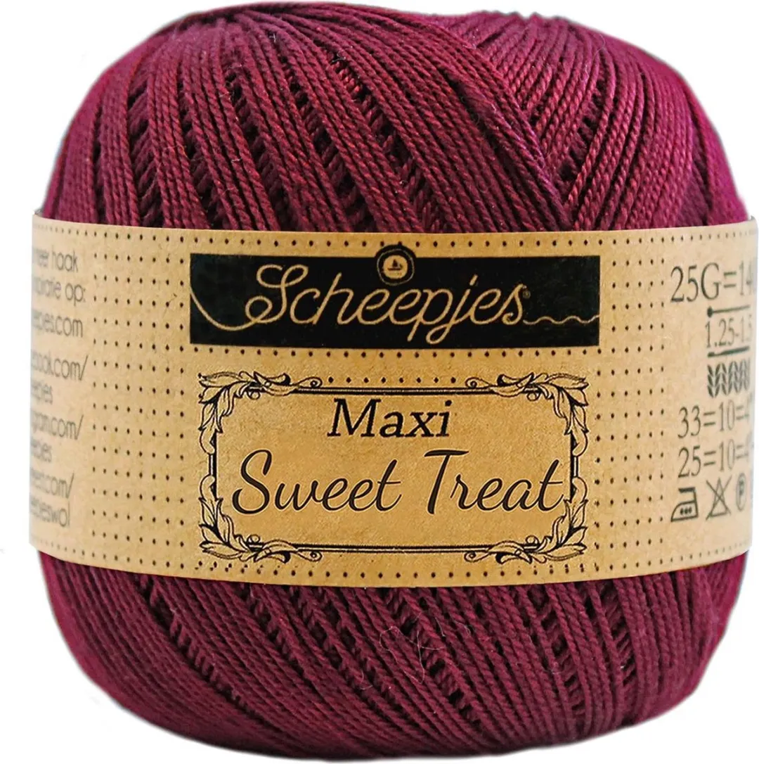 Scheepjes Maxi Sweet Treat Wol - 750g - Bordeaux