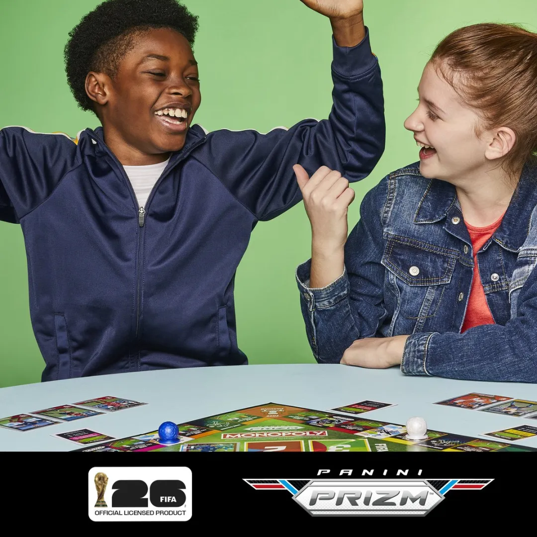 Monopoly Panini Prizm FIFA World Cup Bordspel - Franstalig