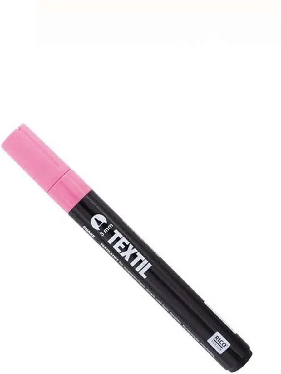 Rico Design 7014.904 Textielmarker Roze (donkere stoffen)