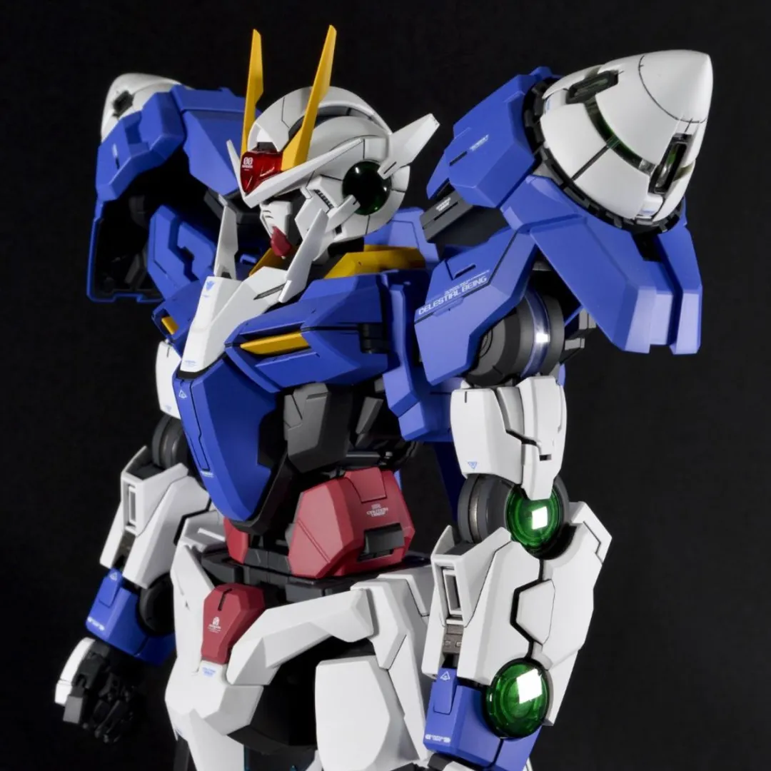 Bandai Hobby PG Gundam 00 Raiser GN-0000+GNR-010 Modelkit - Zwart