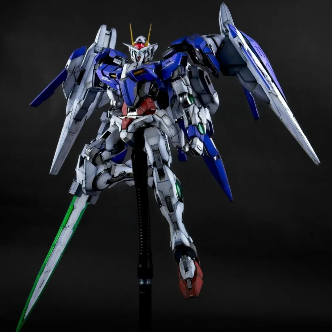 Bandai Hobby PG Gundam 00 Raiser GN-0000+GNR-010 Modelkit - Zwart