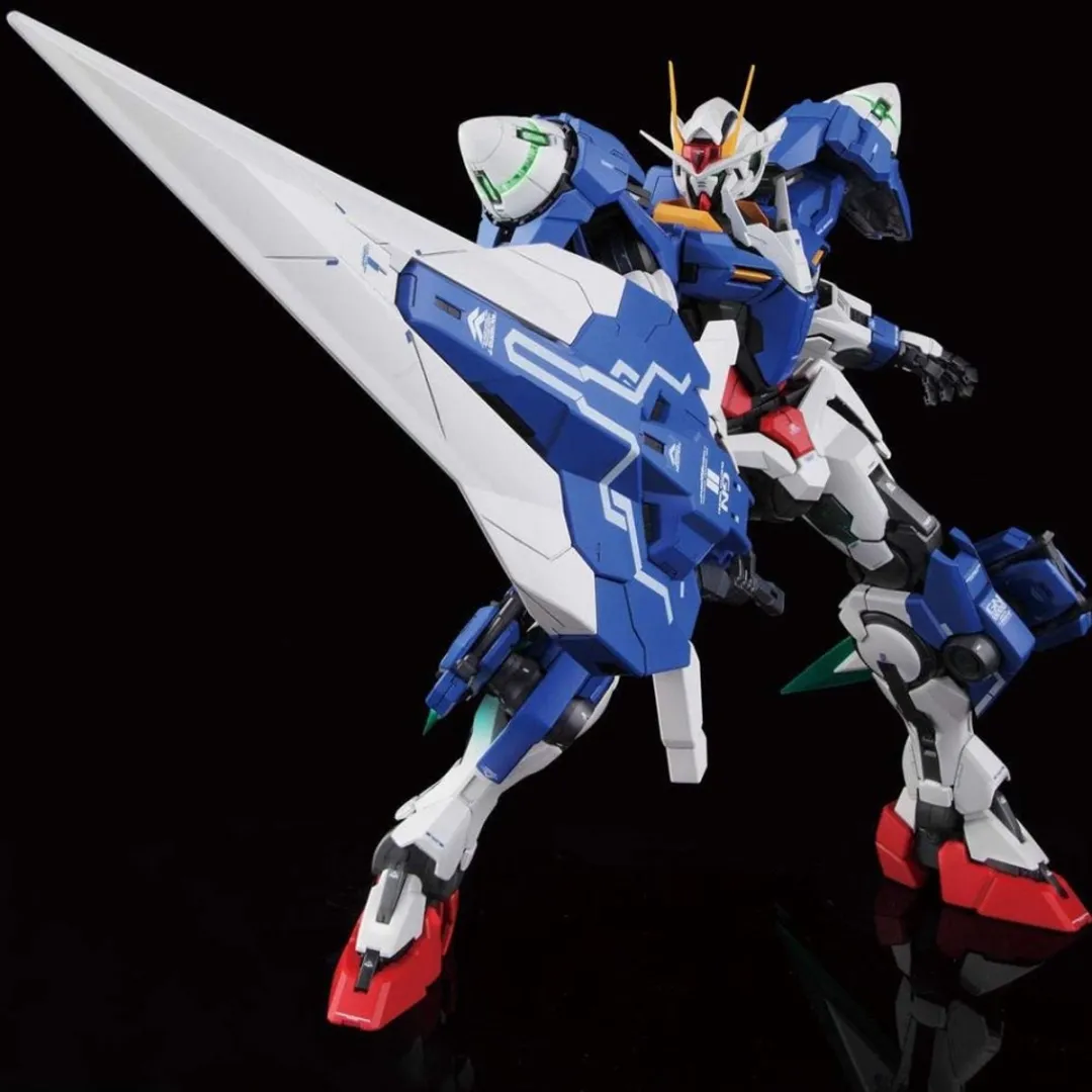 Bandai Hobby PG Gundam 00 Raiser GN-0000+GNR-010 Modelkit - Zwart