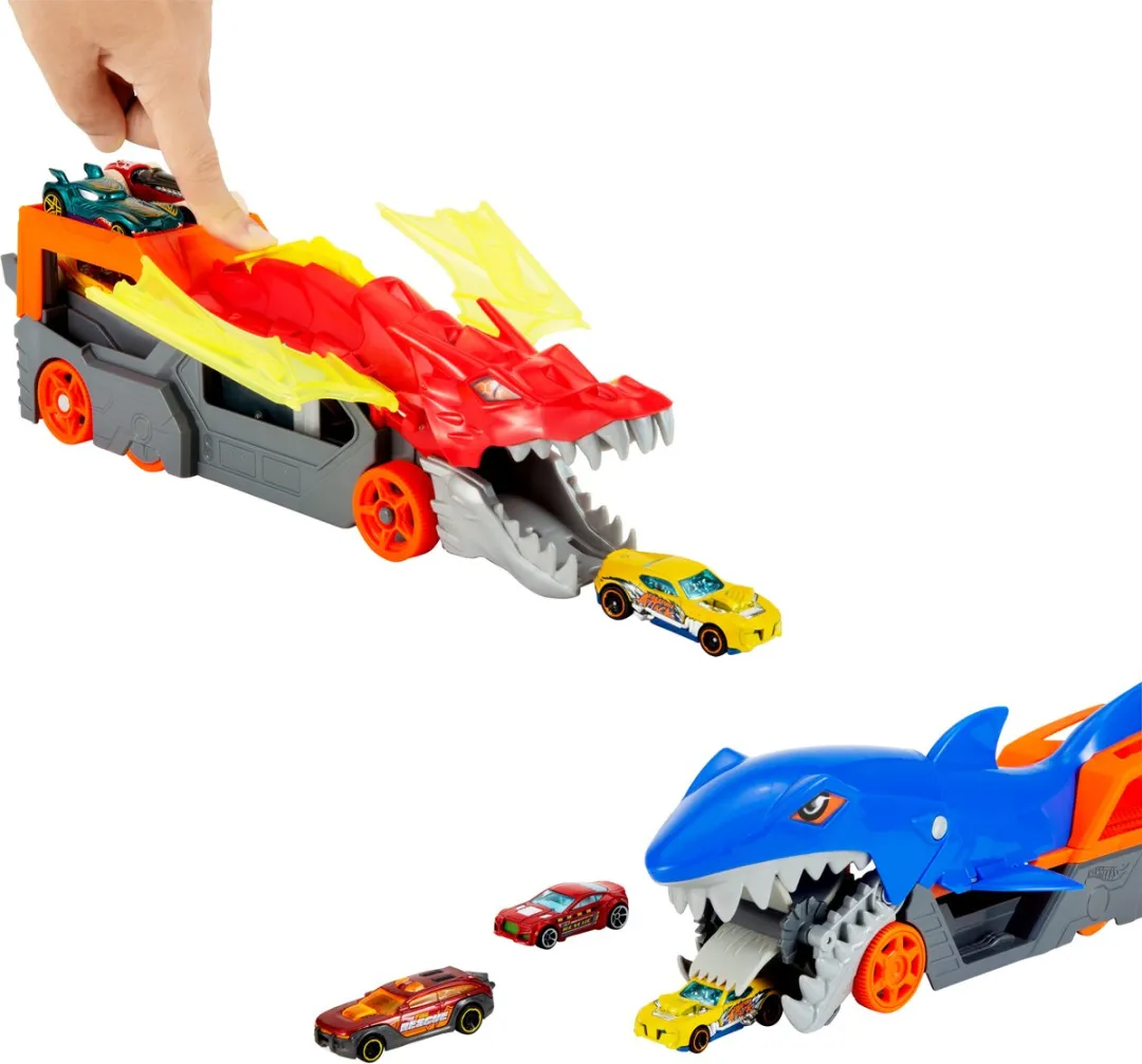 Hot Wheels Monsterlijke Vrachtwagens HNR38 - 10 Stuks - Meerkleurig
