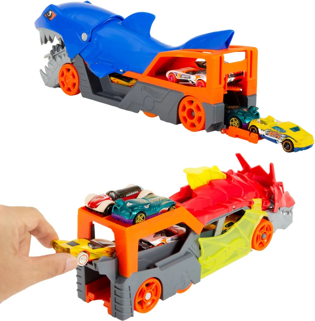 Hot Wheels Monsterlijke Vrachtwagens HNR38 - 10 Stuks - Meerkleurig