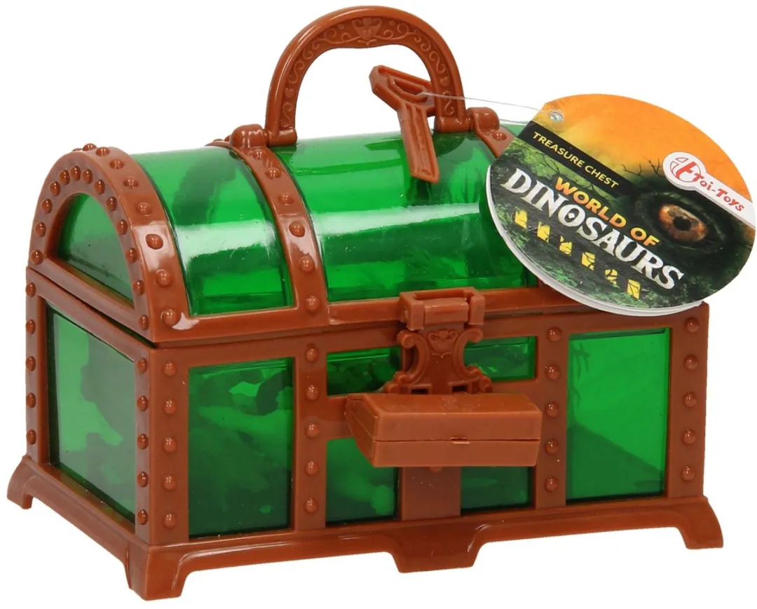 Toi-Toys Schatkist met Dino's 37415A - Multicolor