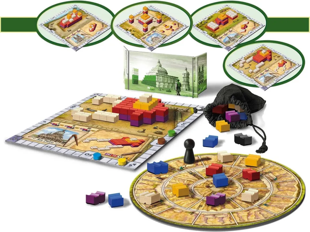 Queen Games World Monuments Bordspel