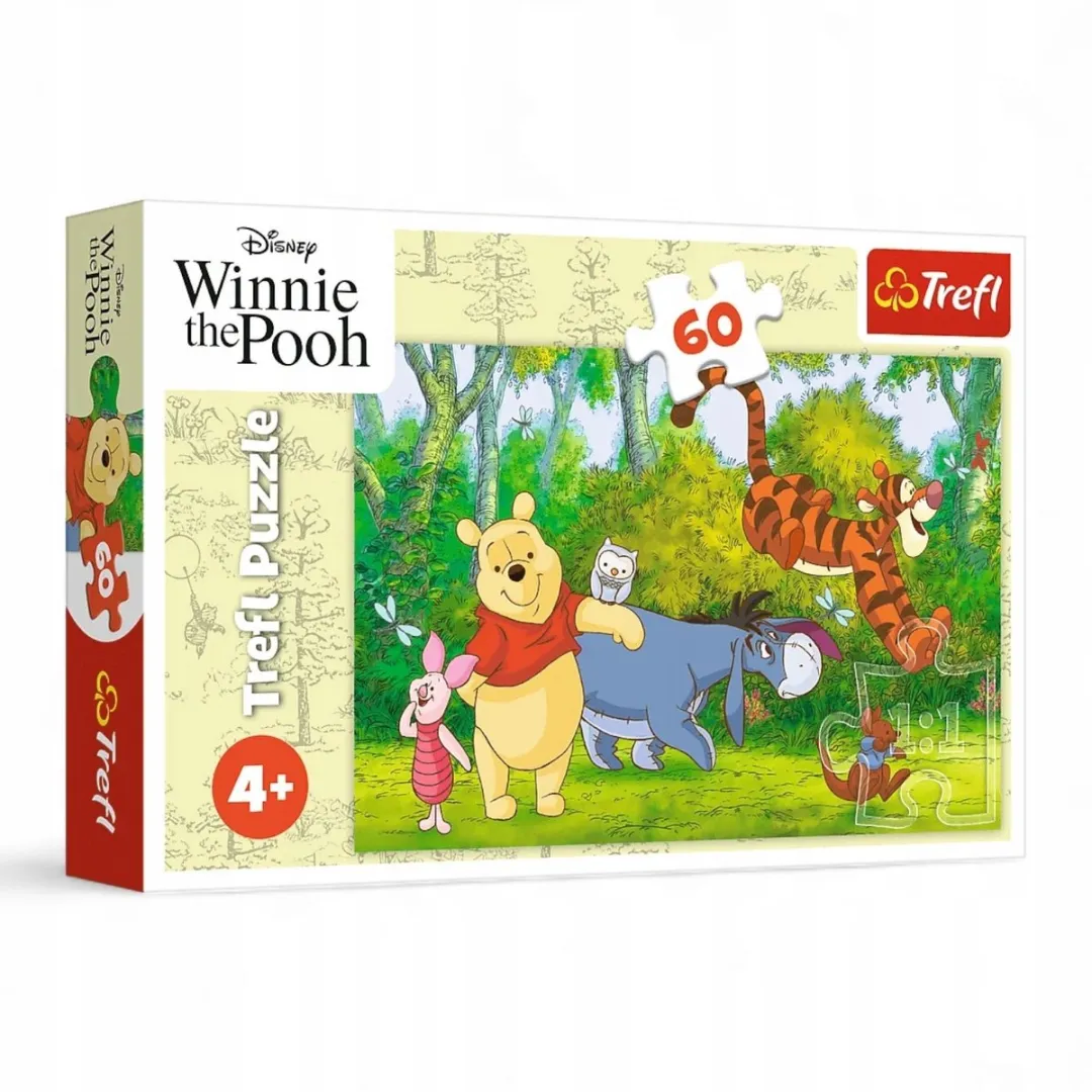 Trefl Puzzel 60 Stukjes Winnie de Poeh