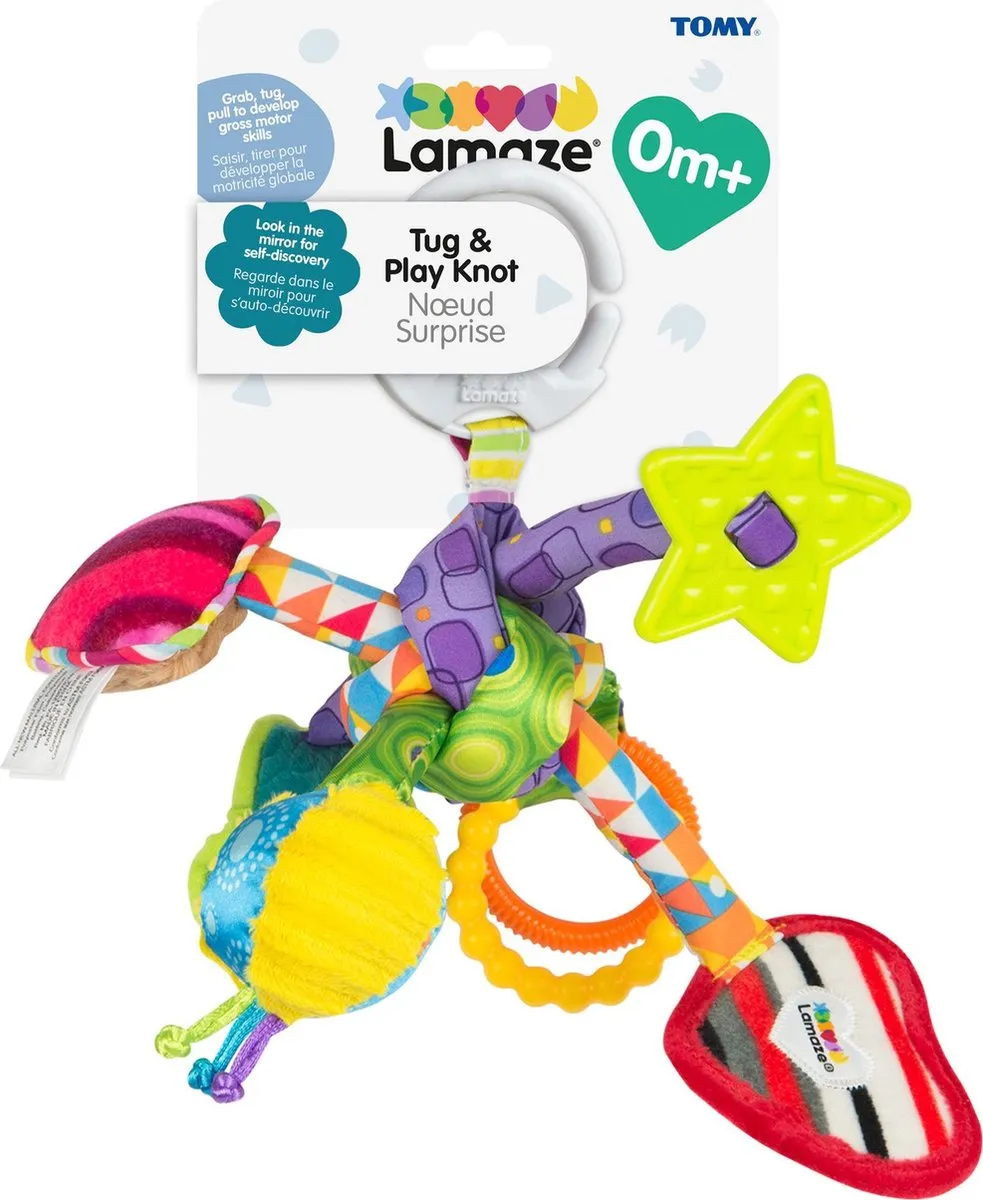 Lamaze Trek en Speel Knoop - Educatief Speelgoed Multicolor