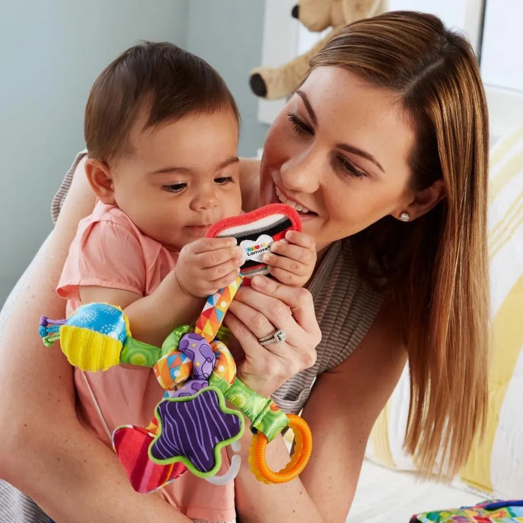 Lamaze Trek en Speel Knoop - Educatief Speelgoed Multicolor