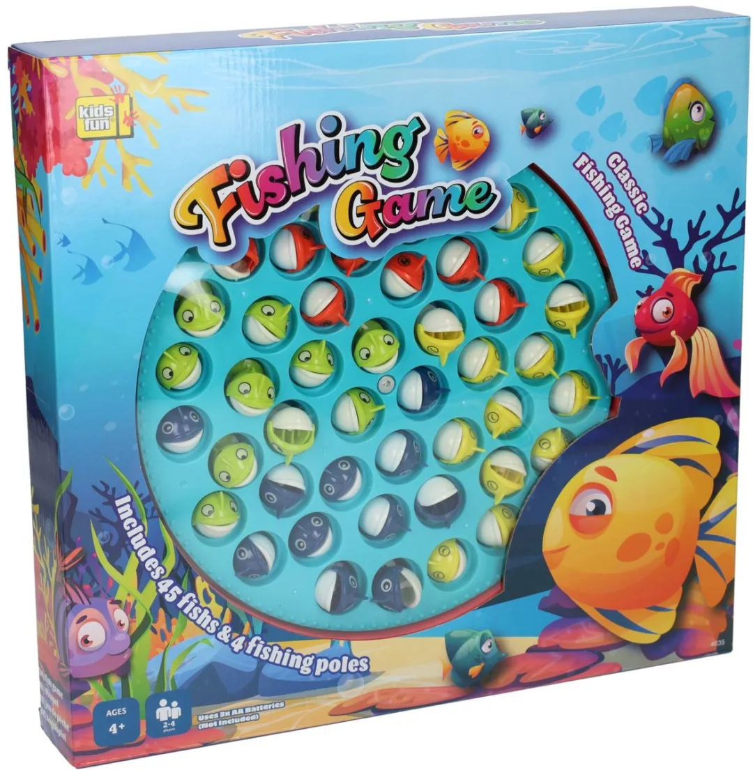 Jonotoys magnetisch visspel speelgoed voor kinderen 2-4 spelers.