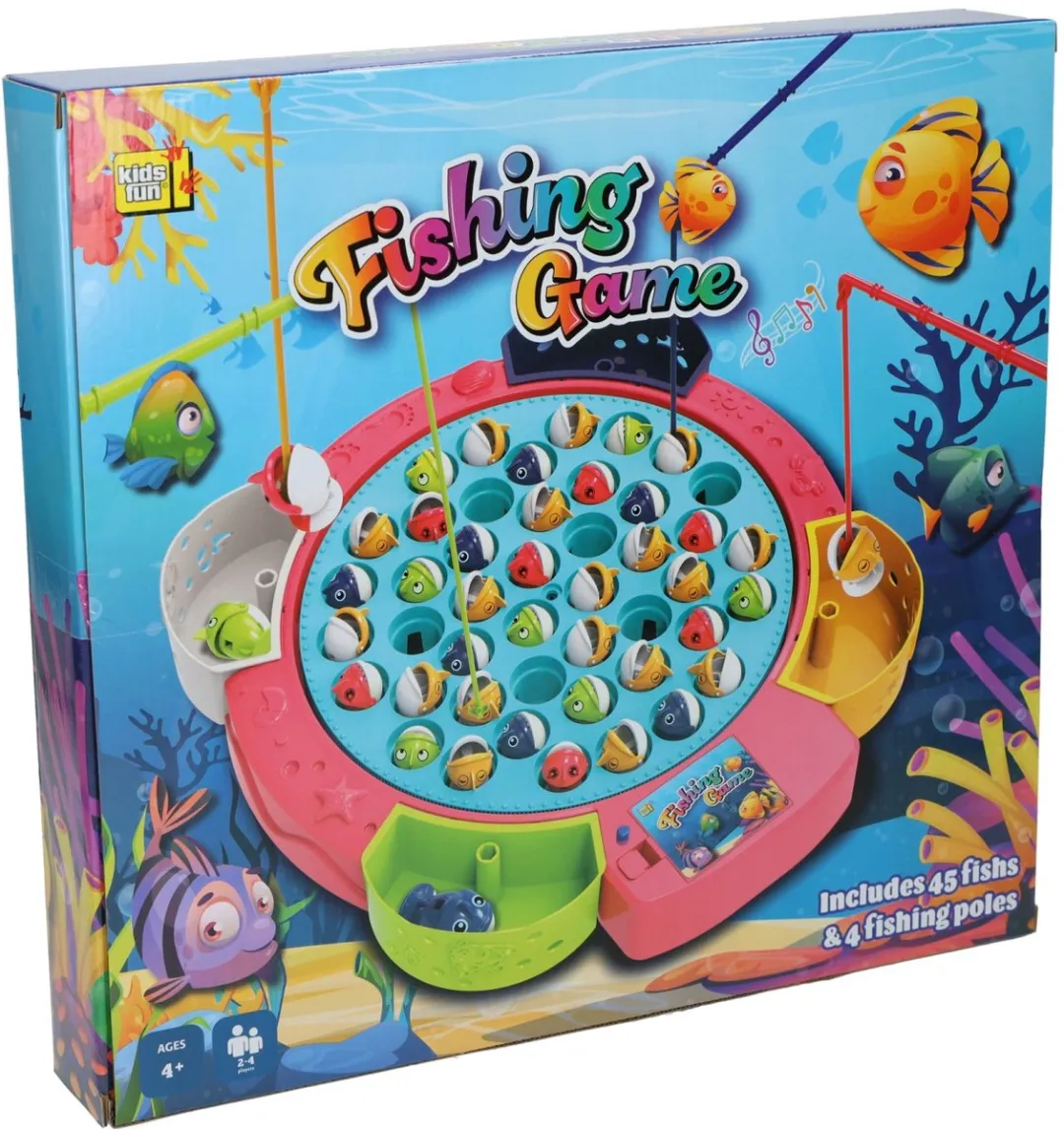 Jonotoys magnetisch visspel speelgoed voor kinderen 2-4 spelers.