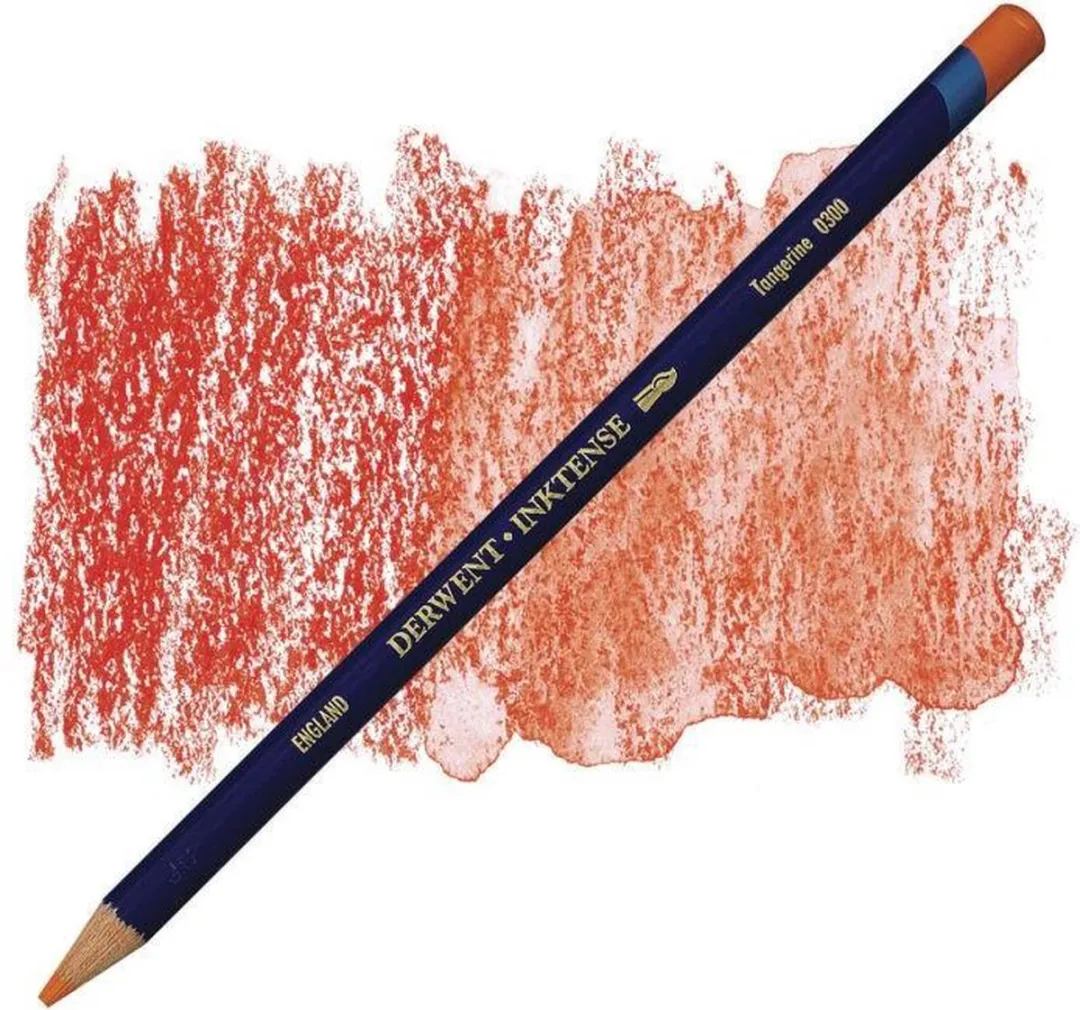 Derwent Inktense Potlood Tangerine 0300