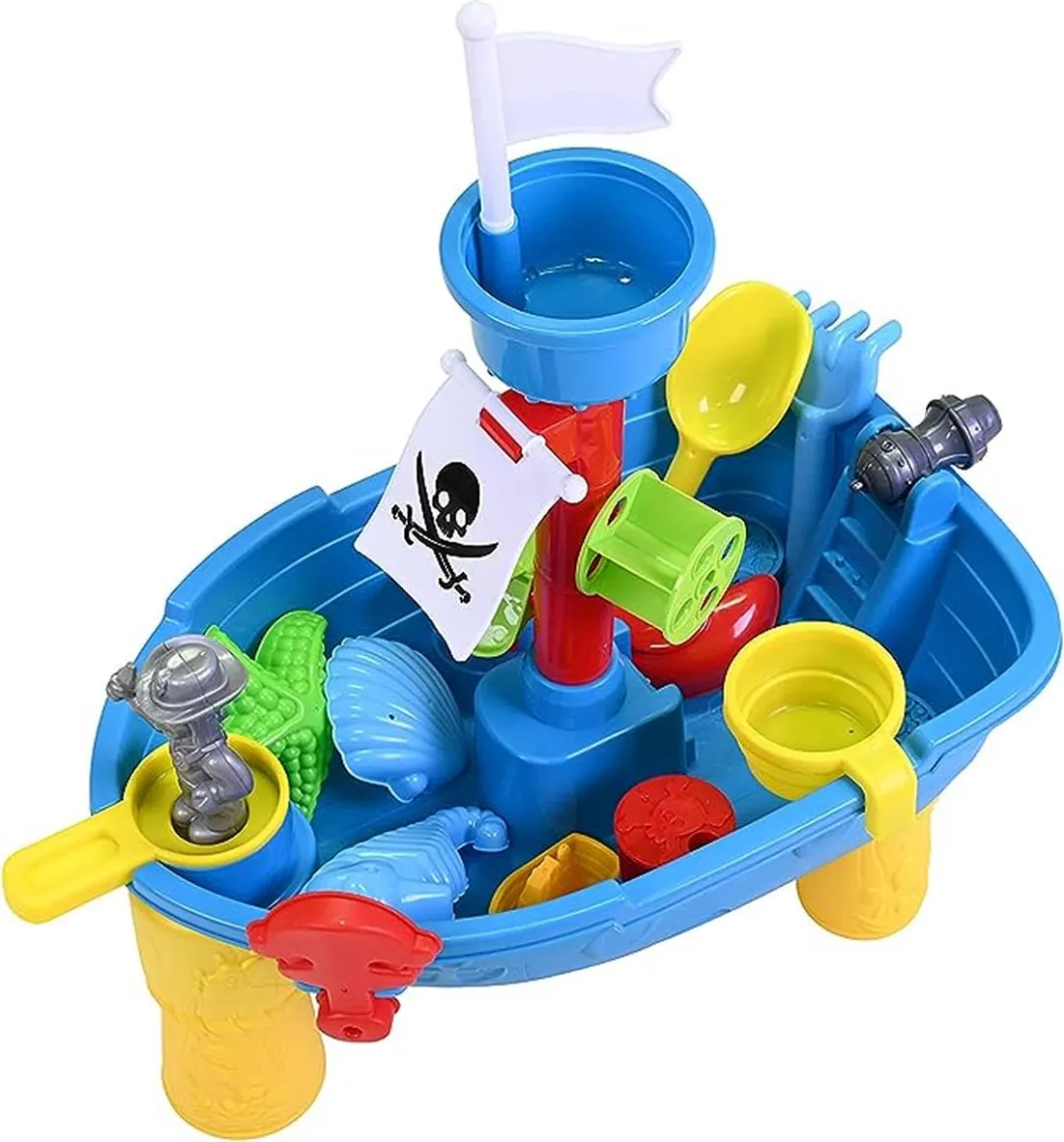 Knorrtoys Piratenboot Watertafel - 6 Kleuren