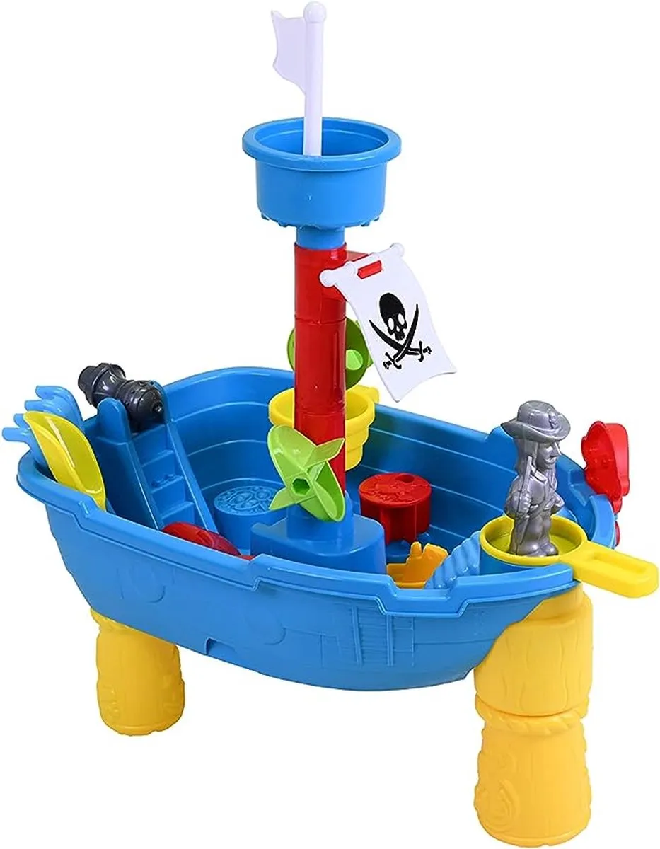 Knorrtoys Piratenboot Watertafel - 6 Kleuren