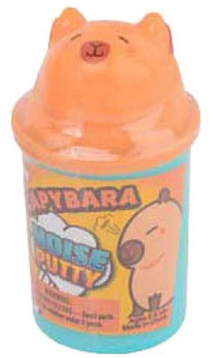 Johntoy Capybara Putty met Geluid - Multi kleuren