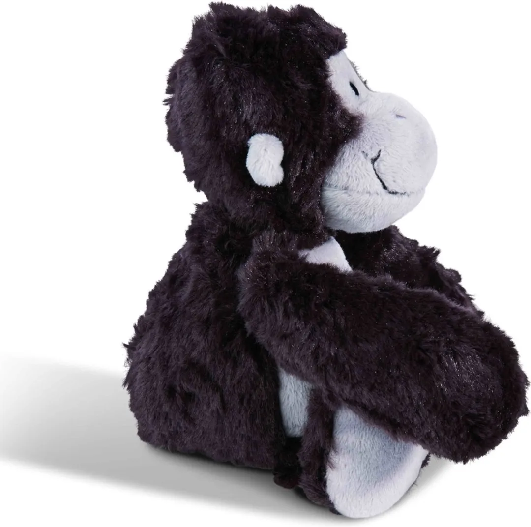 Nici Aap Pluche Knuffel - 20 cm - Zwart/Grijs
