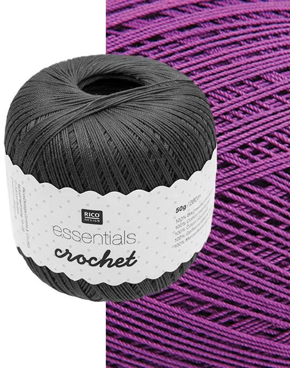 Rico Essentials Crochet Lila #007
