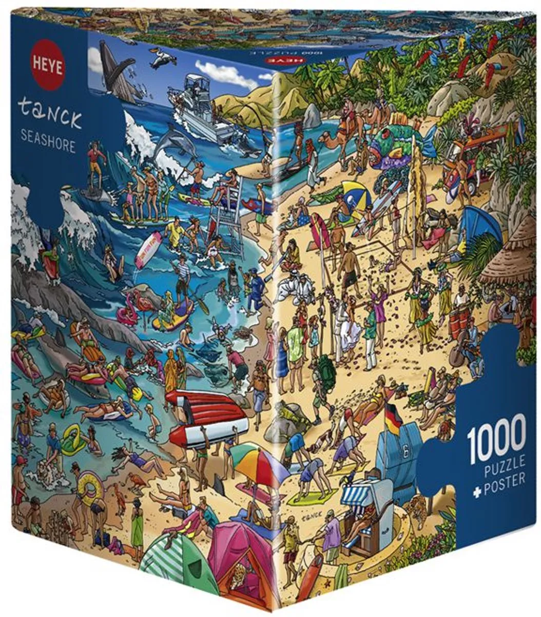 Heye Seashore Legpuzzel 1000 Stuks - Multicolor - MPN 809922