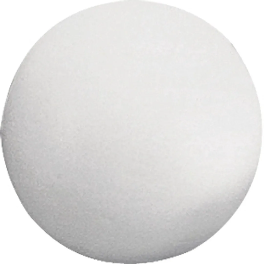 Rayher Piepschuim Bollen Wit - 8 Stuks Ø8cm